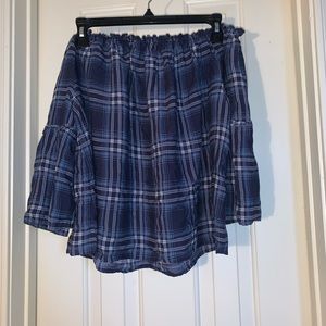 Off the Shoulder Long Sleeve Top